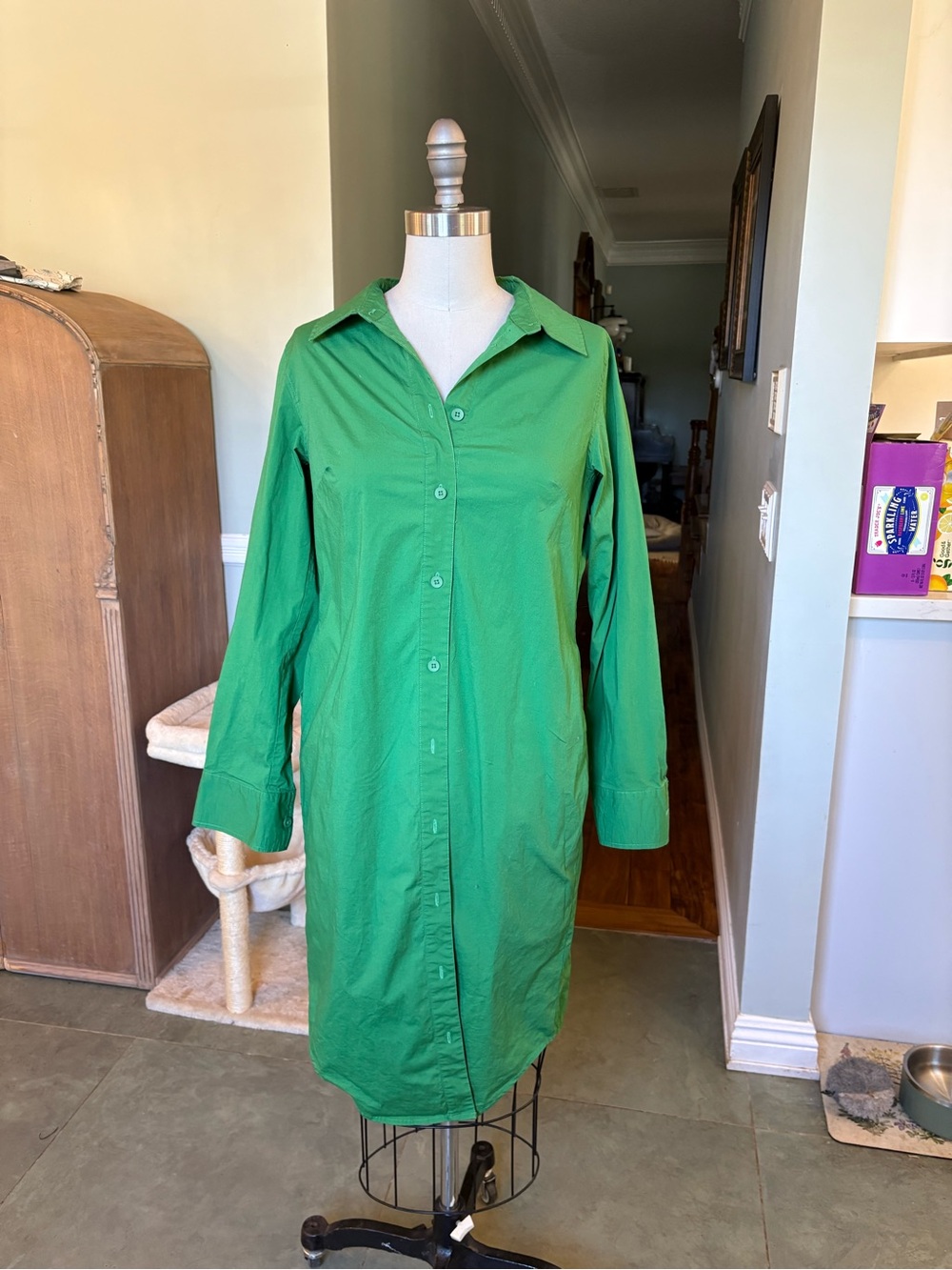 Universal Standard Green Top with Black Label